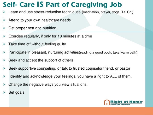 Caregiver Stress (One Minute Caregiver)